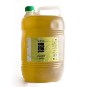 Photograph of arbequina olive oil 5L.